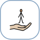 First Links, During the therapy session, image of person in a hand First Links, During the therapy session, image of person in a hand