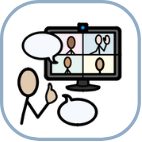 First Links, After the therapy session, Image of video call First Links, After the therapy session, Image of video call