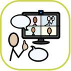 4-5 pathway image of a group video call 4-5 pathway image of a group video call