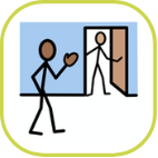 4-5 pathway image of people at a door 4-5 pathway image of people at a door